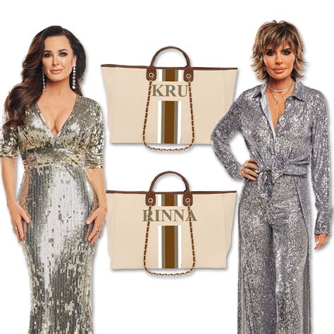 kyle richards blue chanel bag|lisa rinna kyle richards bag.